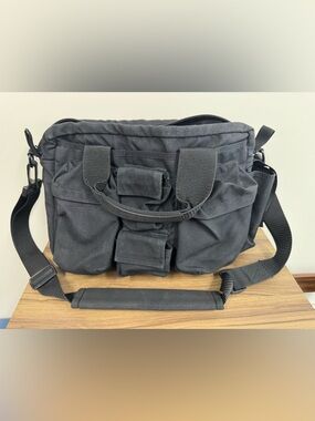 BPS Tactical Inc. Tactical Messenger Laptop Computer Bag With Adjustable Divider